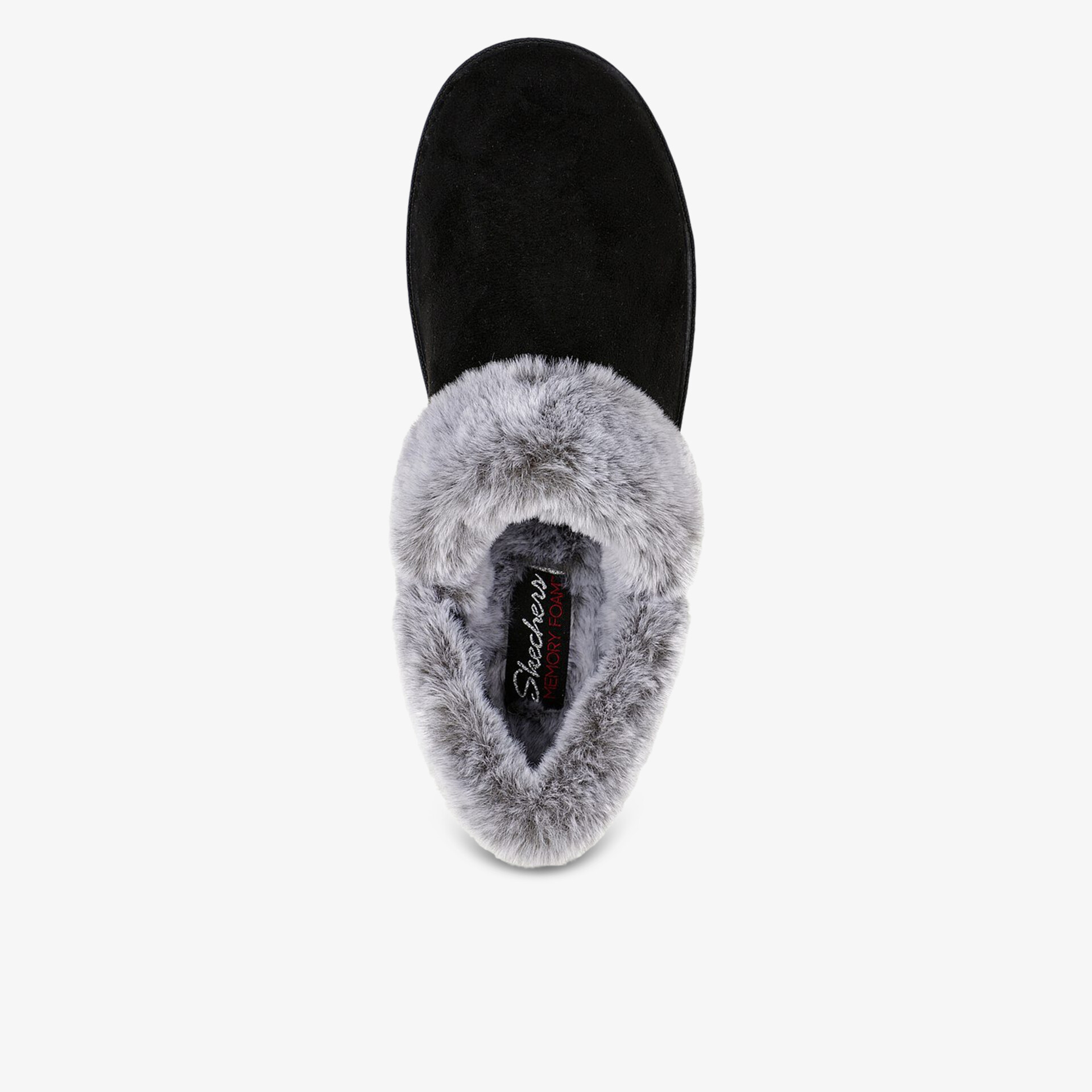 SKECHERS COZY CAMPFIRE FRESH TOAST Damen Hausschuhe schwarz