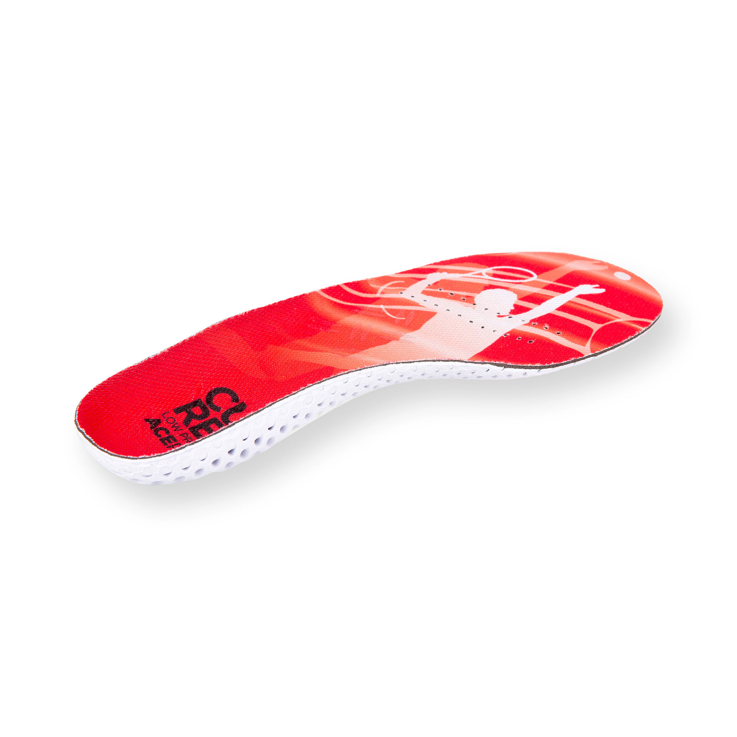 CURREX AcePro Low Semelle Intérieure - Rouge , Rouge Foncé