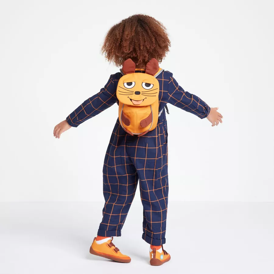 Affenzahn Kleine Freunde - Kinderrucksack: WDR Maus, orange