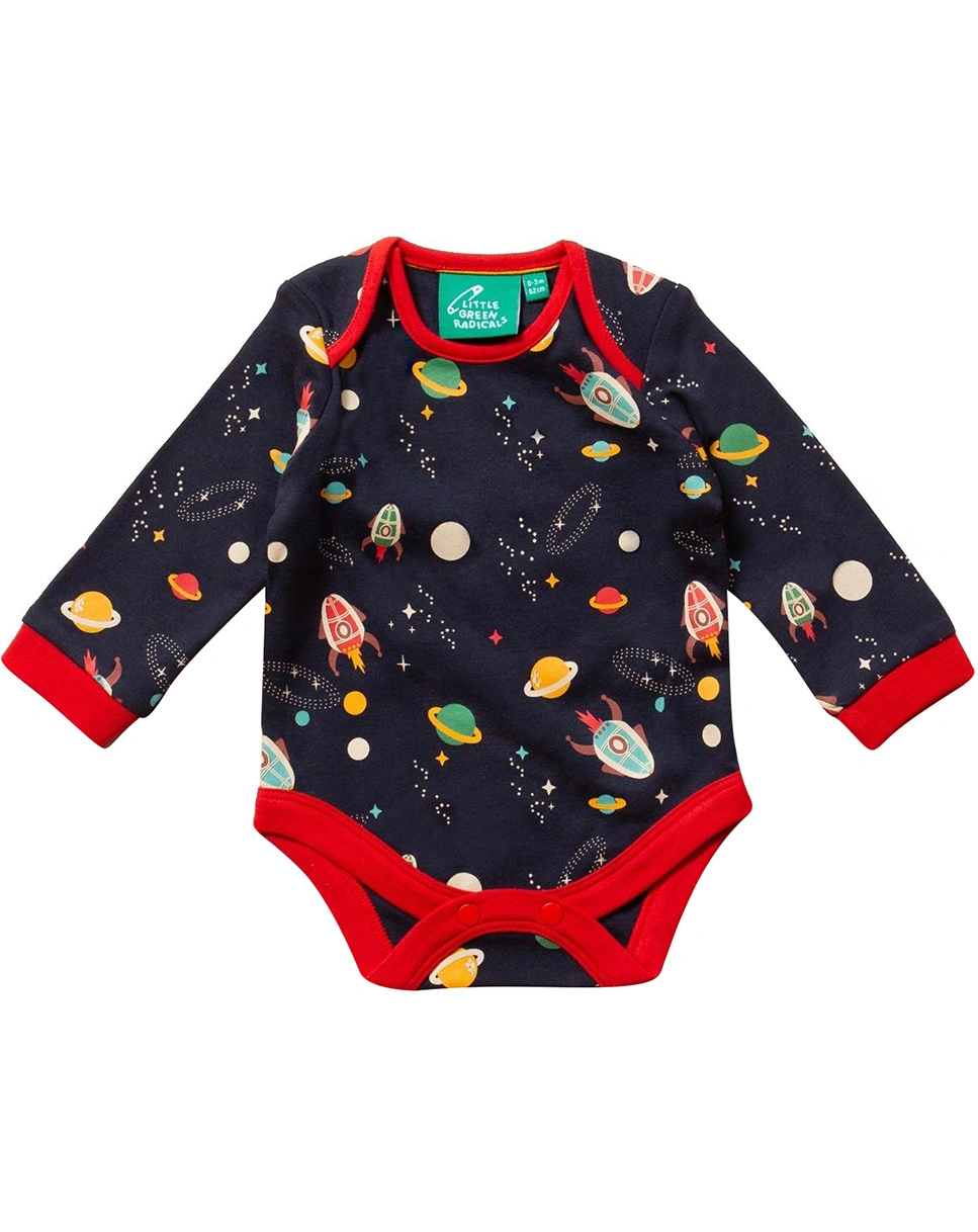 Langarm-Body OUTER SPACE 2er-Pack in navy