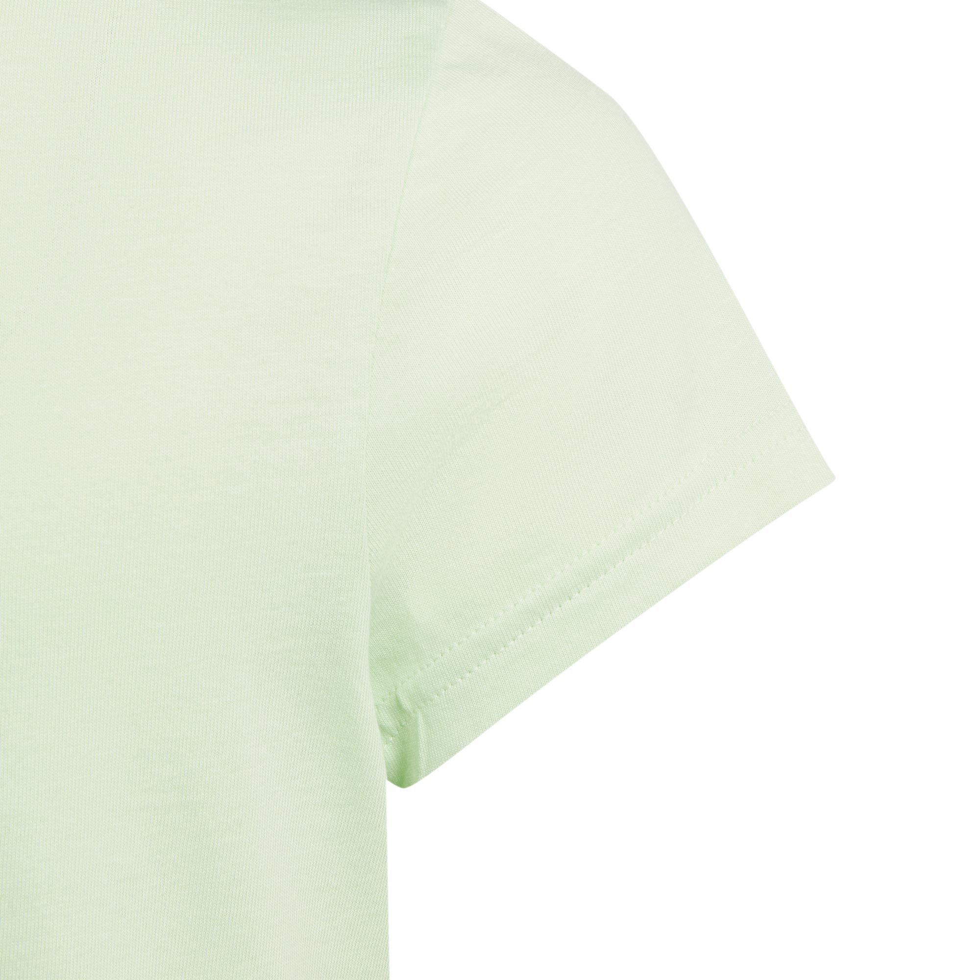 adidas Essentials Big Logo Cotton T-Shirt Mädchen semi green spark