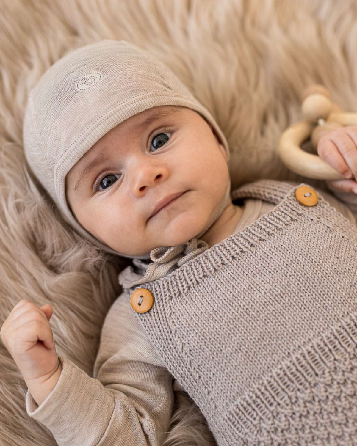 Nyfødtlue Ull – Tynn Ullkvalitet – 100% Merino