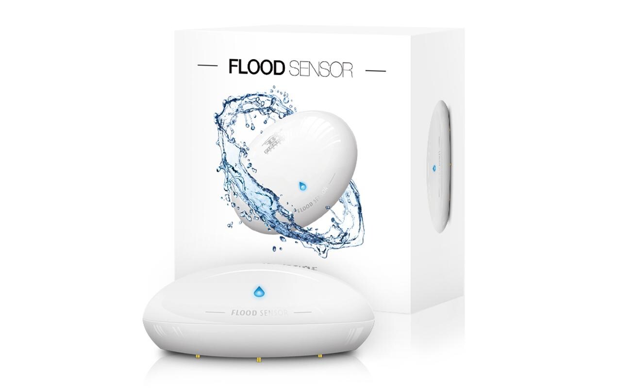 Funk-Wassermelder Z-Wave Flood SensorWassersensor