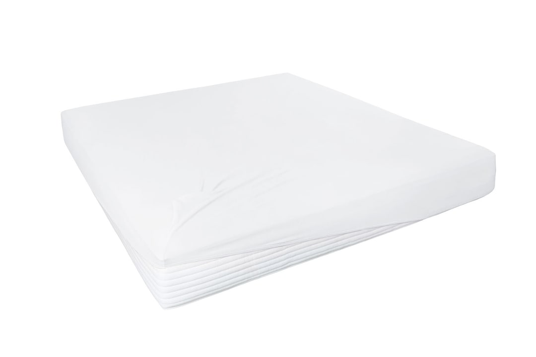 Vario Spannbetttuch Stretch Elasthan-Feinjersey 90 x 200-120 x 220 cm weiß