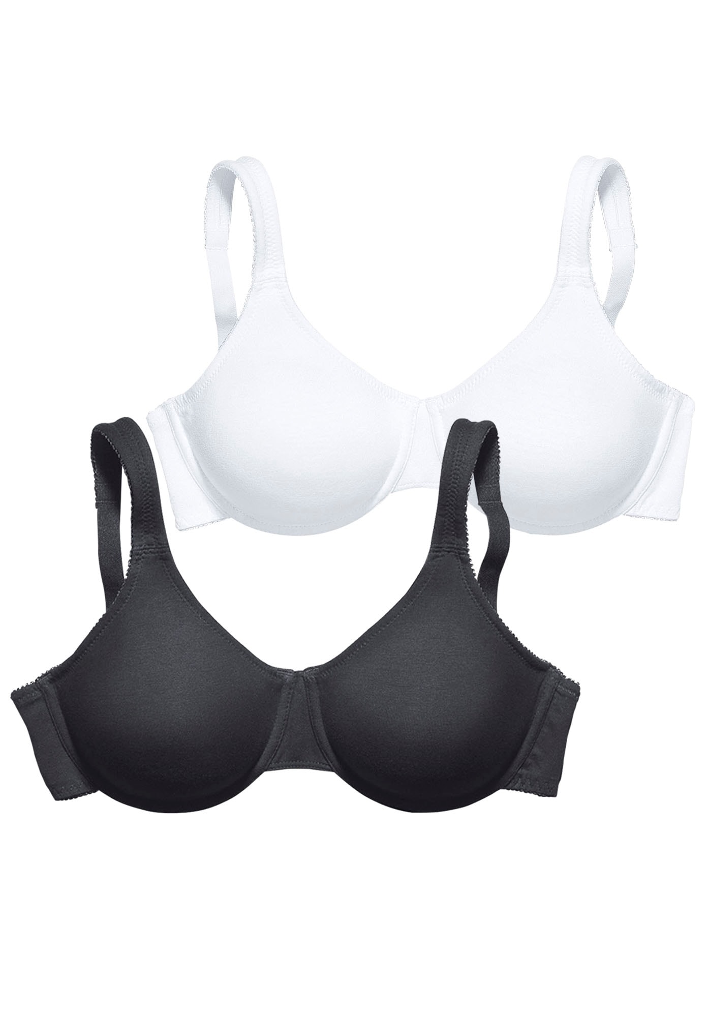 petite fleur Minimizer-BH, 2 Stücker Packung, mit Bügel in Baumwoll-Qualität