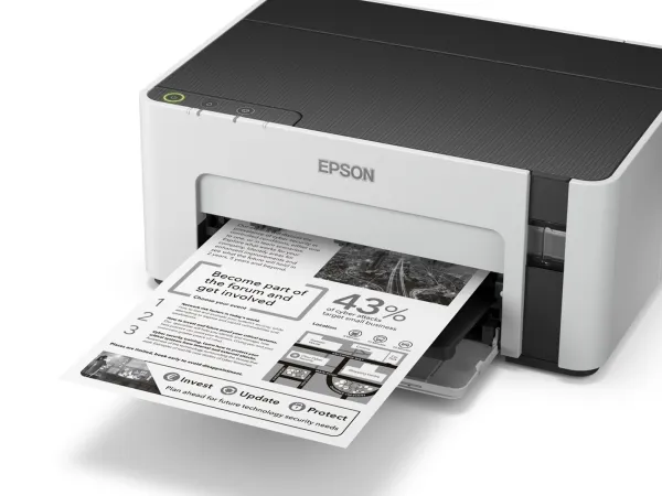 Epson EcoTank ET-M1100 - Printer - S/H - blækprinter - kan genopfyldes - A4/Legal - 1440 x 720 dpi - op til 15 spm - kapacitet: 150 ark - USB 2.0