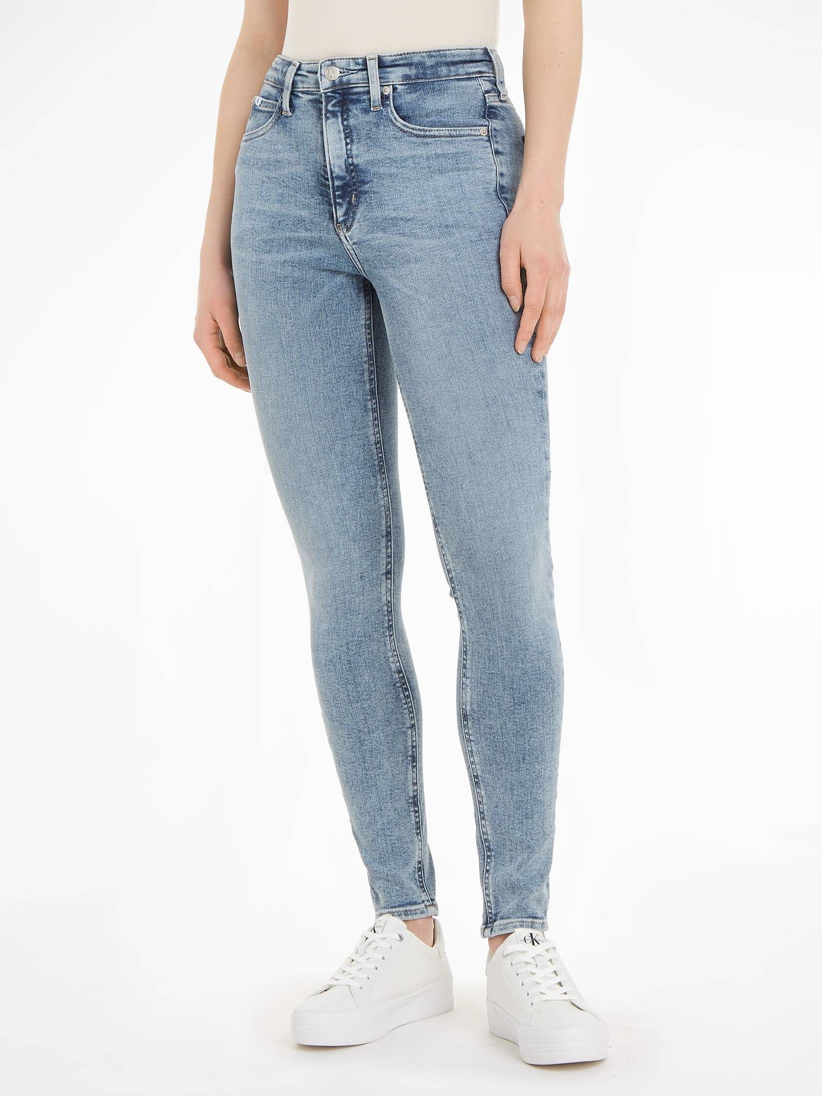 CALVIN KLEIN JEANS| Damen Jeans HIGH RISE SKINNY