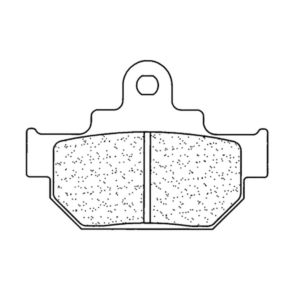 Cl brakes - Plaquettes de frein Route métal fritté - 2386A3+