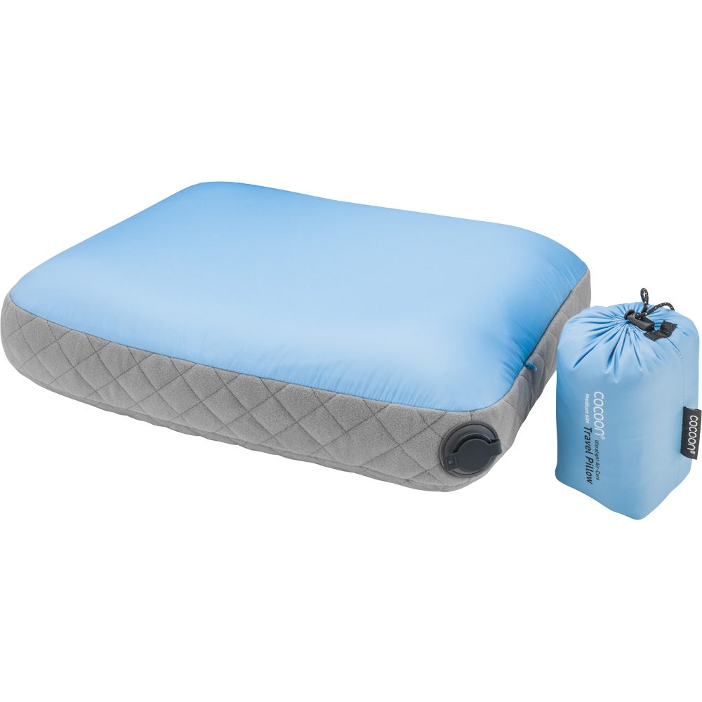 Cocoon Air Core Kissen Ultralight Größe 4 light-blue grey