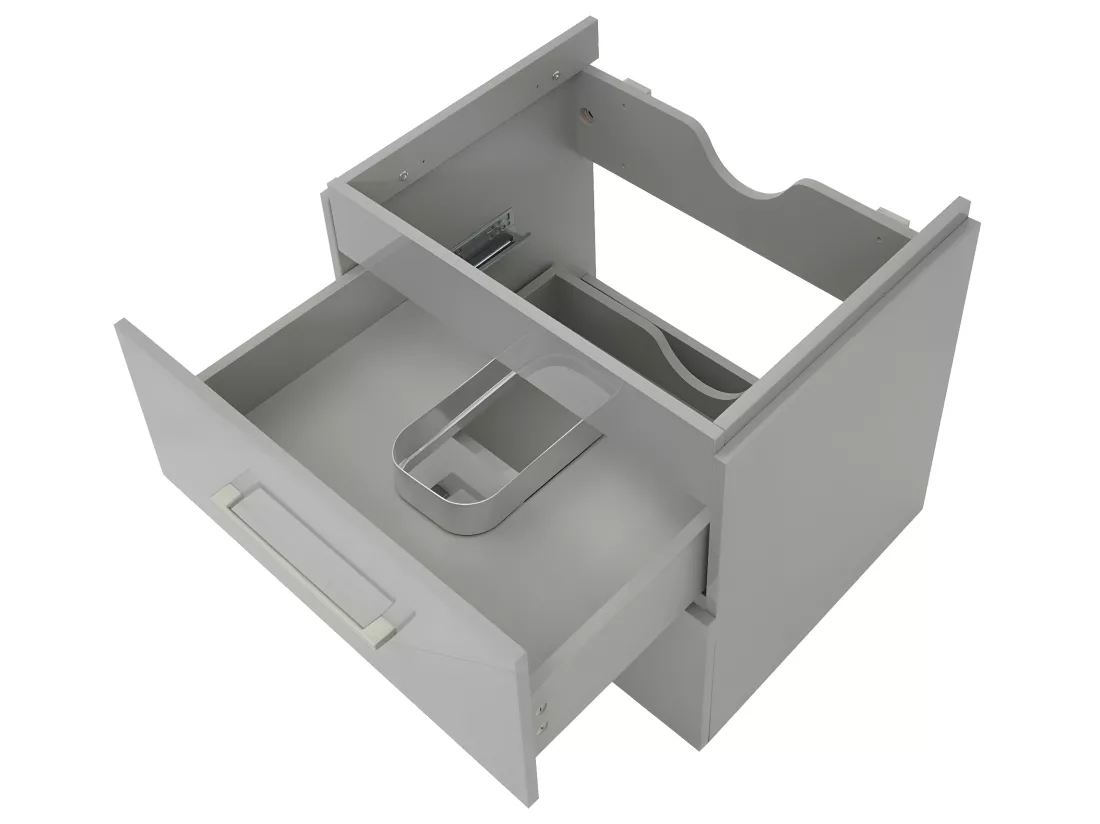 Premium Meuble sous-lavabo MCW-D16, gris
