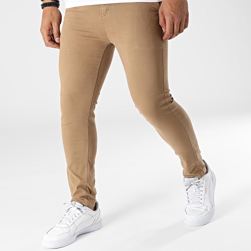 Pantalon Chino Slim PA-7162 Marron