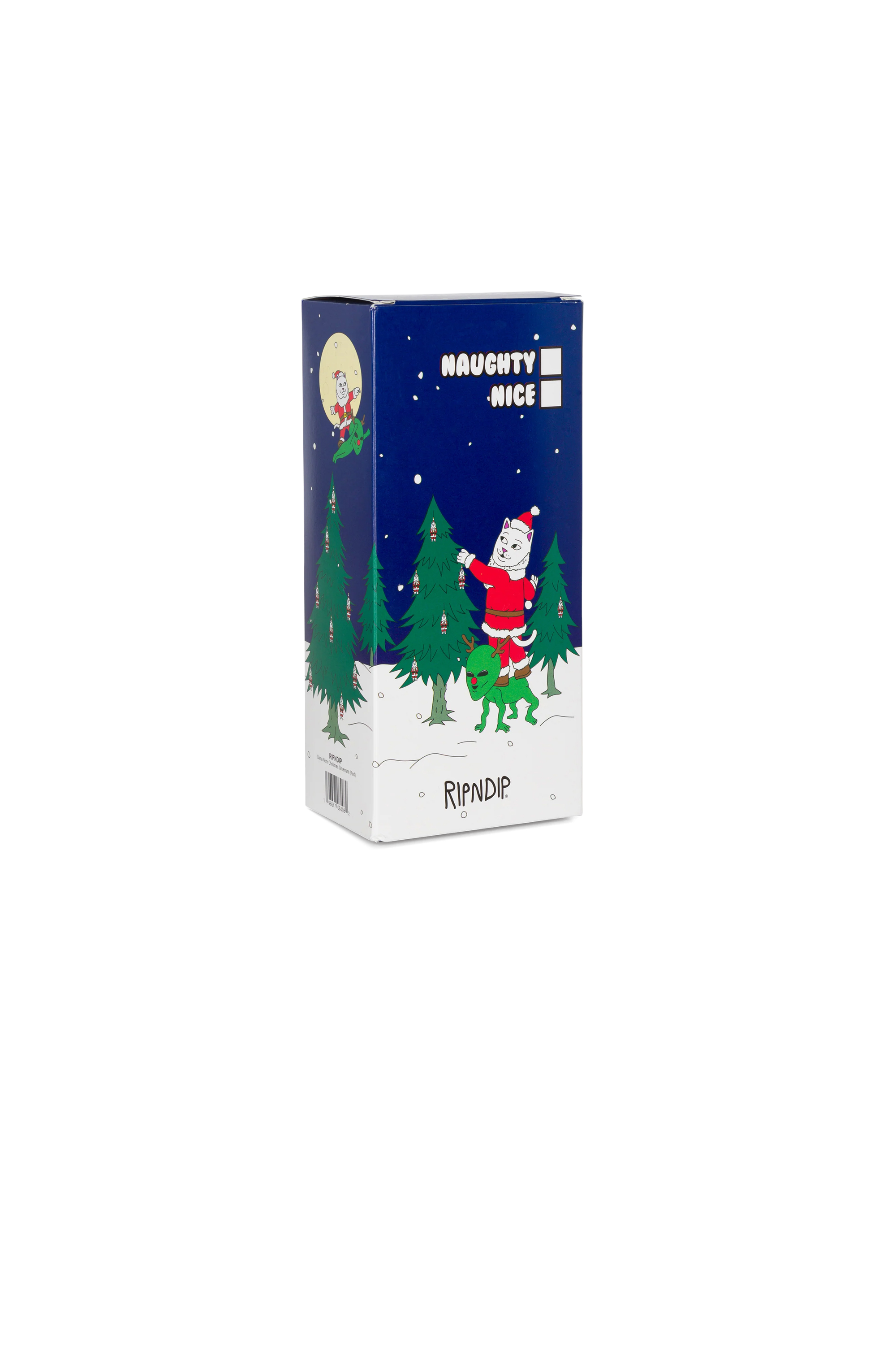 RIPNDIP Décoration de noël SANTA NERM Rouge