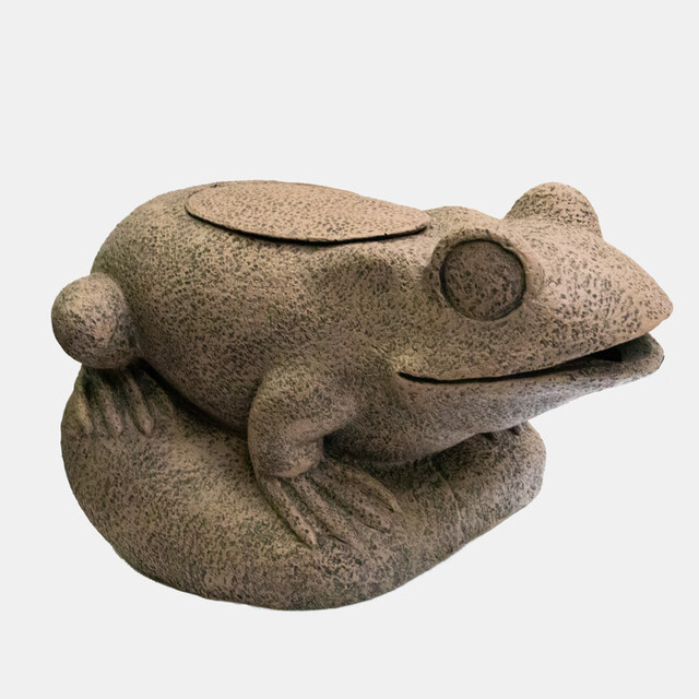 Frog/kikker ornament cq filter/uitlaat