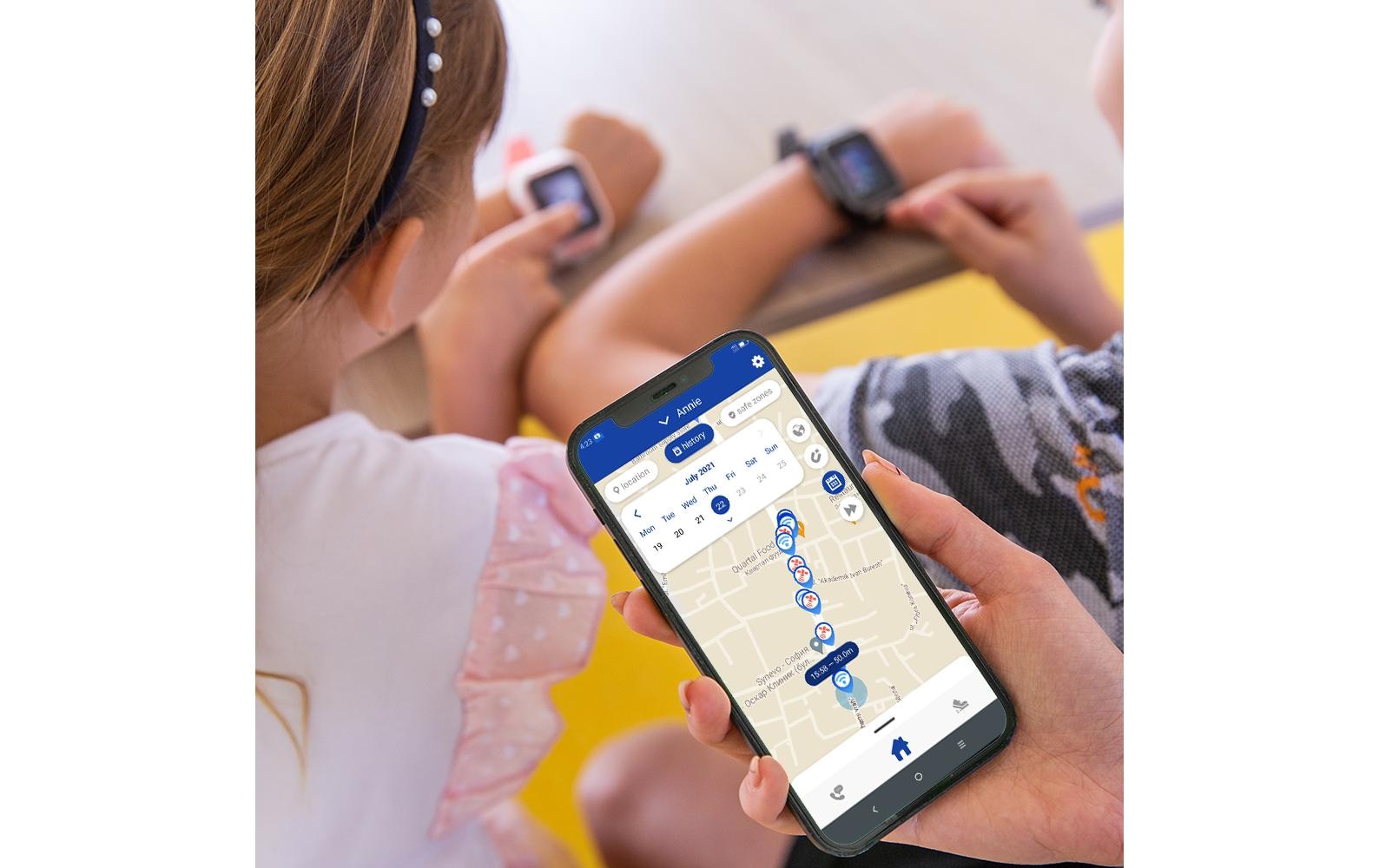 Smartwatch »MyKi Smartwatch GPS Kinder Uhr MyKi« ( / 1,4 ″)