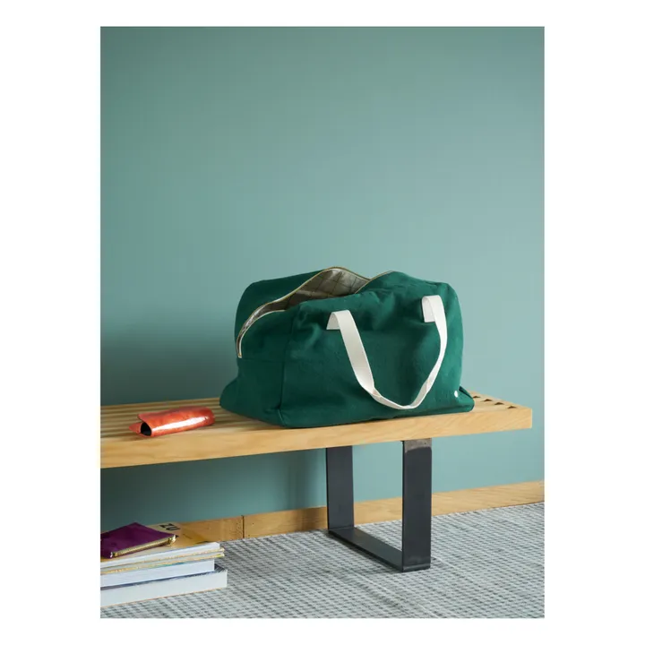 La cerise sur le gâteau Sac Week-end  | Vert foncé