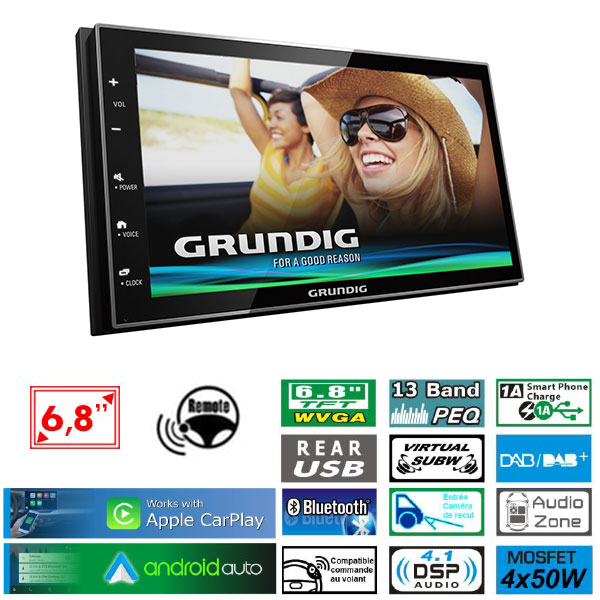 Station multimédia GRUNDIG GX-3820 pour DUCATO