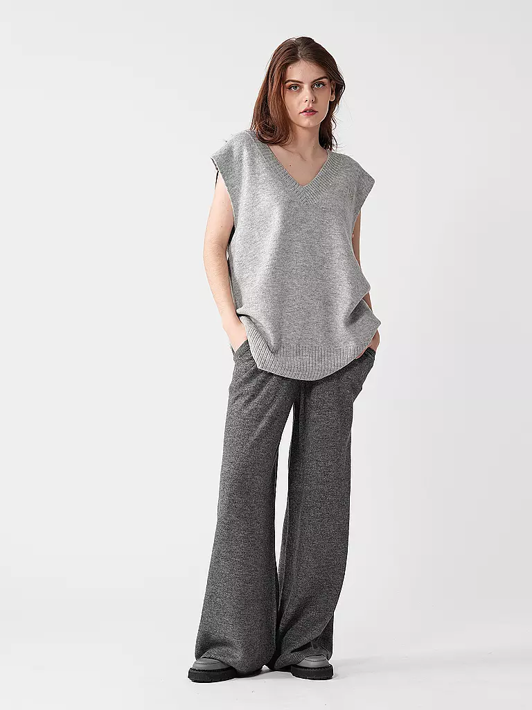 KARO KAUER Marlenehose grau