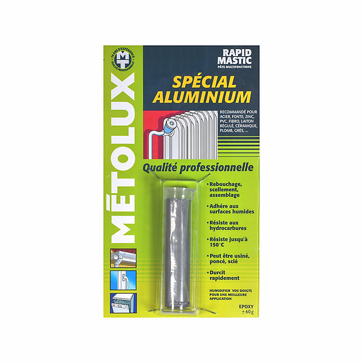 Metolux Rapid Mastic spécial Aluminium