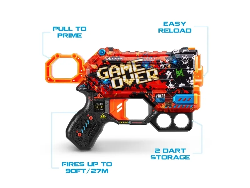 X-Shot Skins Menace Dart Blaster (8 Darts)