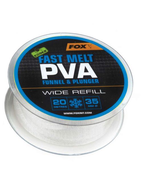 Fox Edges 20m Refill Fast Melt 35mm Wide - PVA -