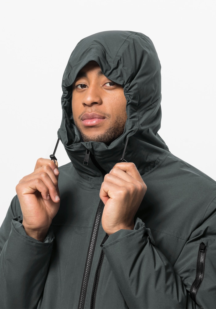 Jack Wolfskin Funktionsparka »KOENIGSBAU PARKA M« mit Kapuze