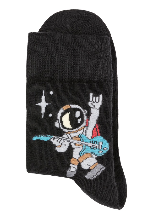 H.I.S Socken Packung, 5 Stk. tlg. mit Astronaut-Motiven