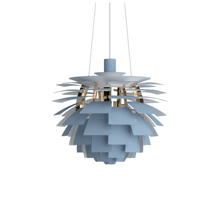 Louis Poulsen - PH Artichoke Ø 48 cm, dusty blue / messing