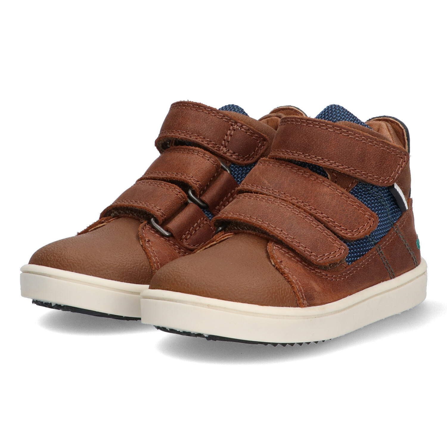 Jongens Hoge Sneakers Bunnies JR Bunnies Bruin