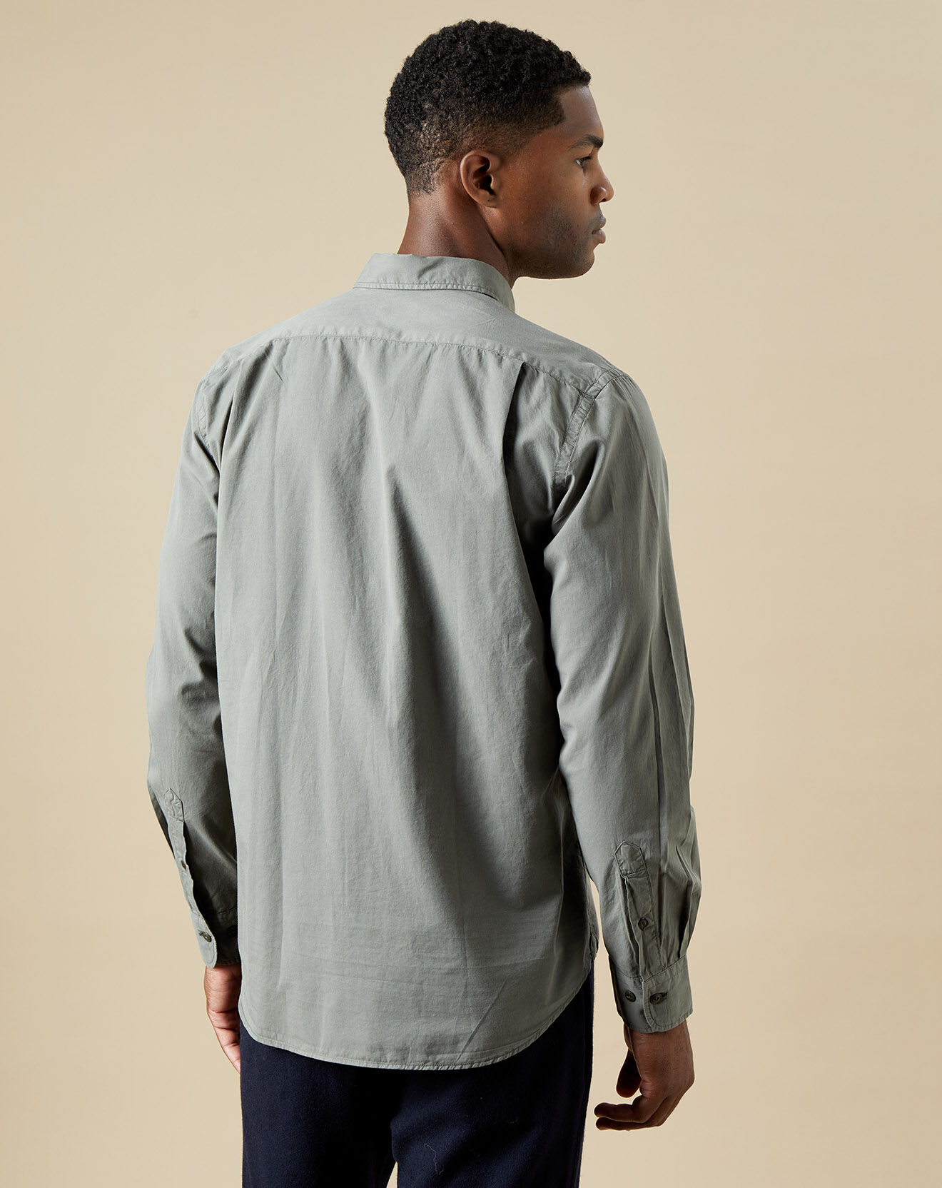 Hartford Chemise regular Pocket Pat military