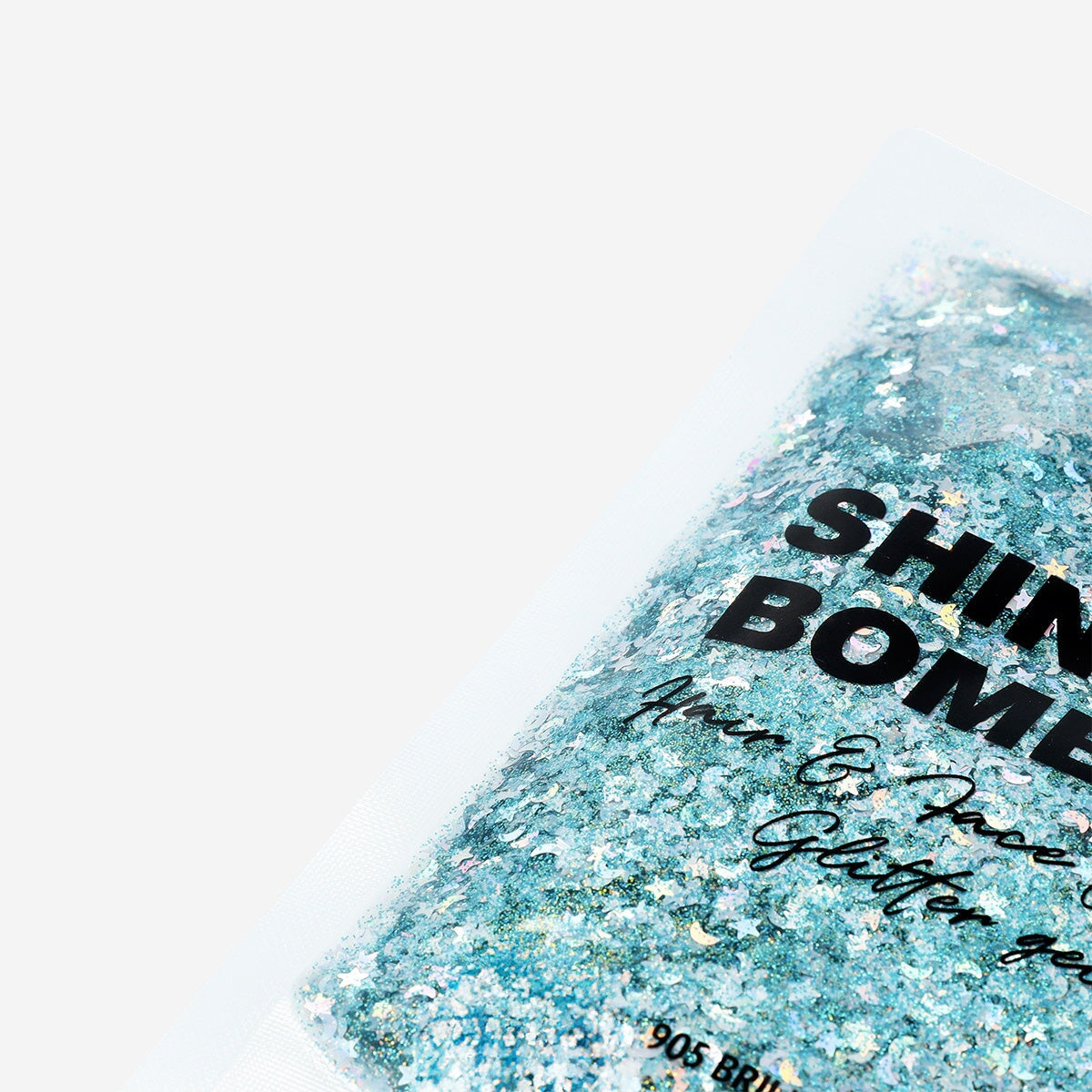 Shine Bombita Hår, ansigt & Body Glitter Gel fra 7DAYS - 905 Brilliant blue