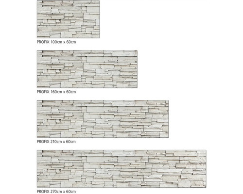 Keukenachterwand mySpotti Profix Rocky Wall 100 x 60 cm PX-10060-1536-HB