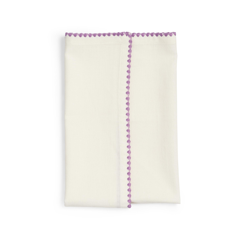 &klevering Zigzag servet set van 4