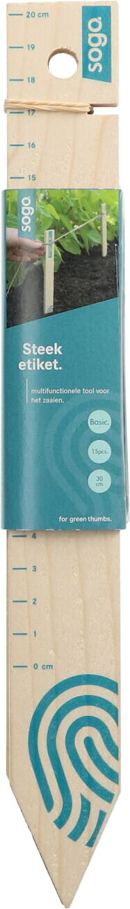 SOGO steeketiket 4 x 2,5 x 30 cm