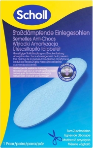 Scholl Shock Reducer Einlegesohlen Falt-Format, 1 Paar