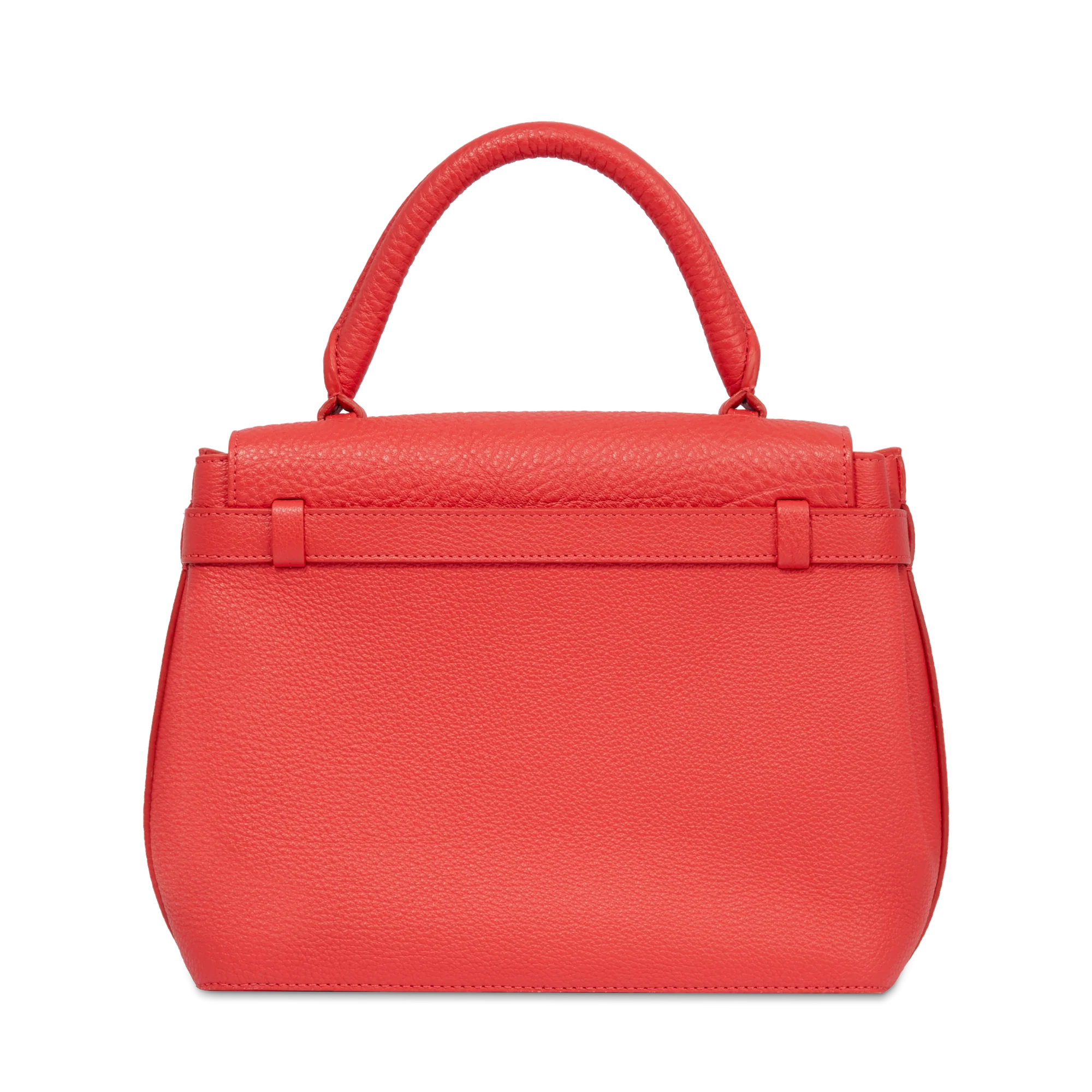 Sac porté main S Charlie de Lancel-Tomate