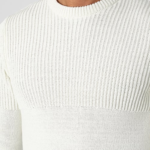 Pull Al Life Reg Knit 22024031 Beige