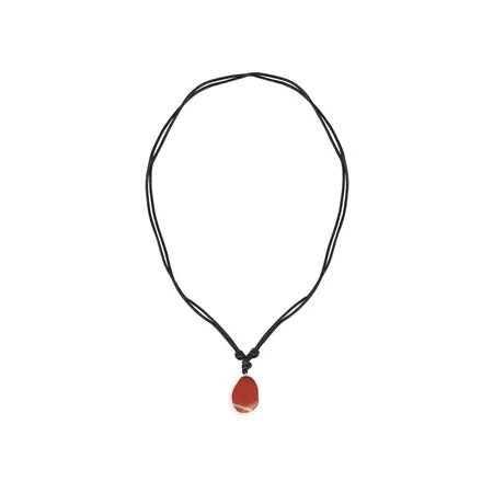 bb Klostermann Kette Edelstein roter Jaspis