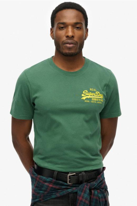 Superdry groene heren t-shirt