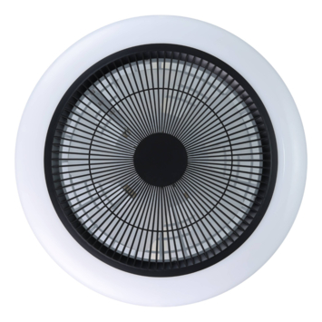 Eglo plafondventilator Sayulita met lamp 21W 820 lm wit/zwart