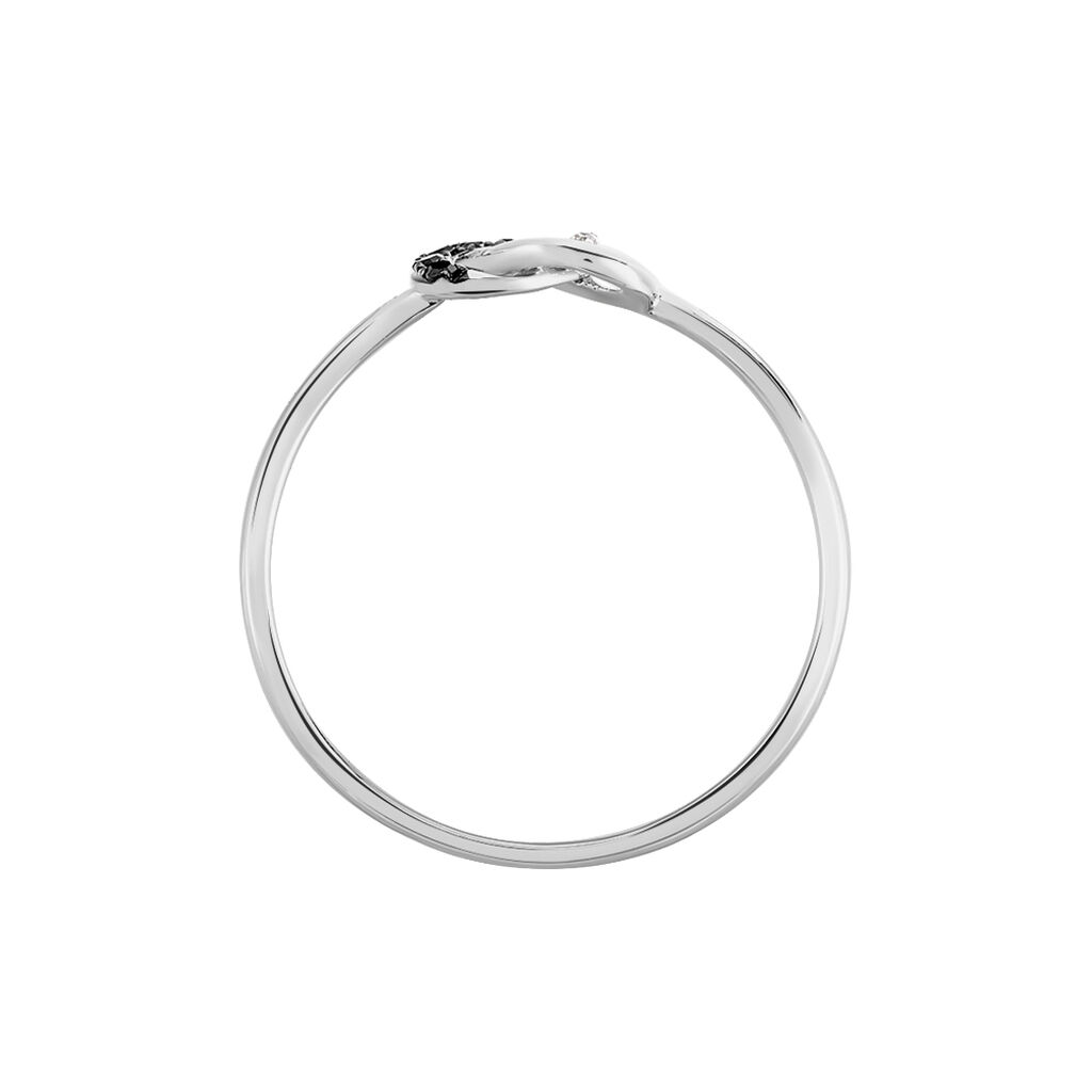 Bague Constellation Or Blanc Diamant