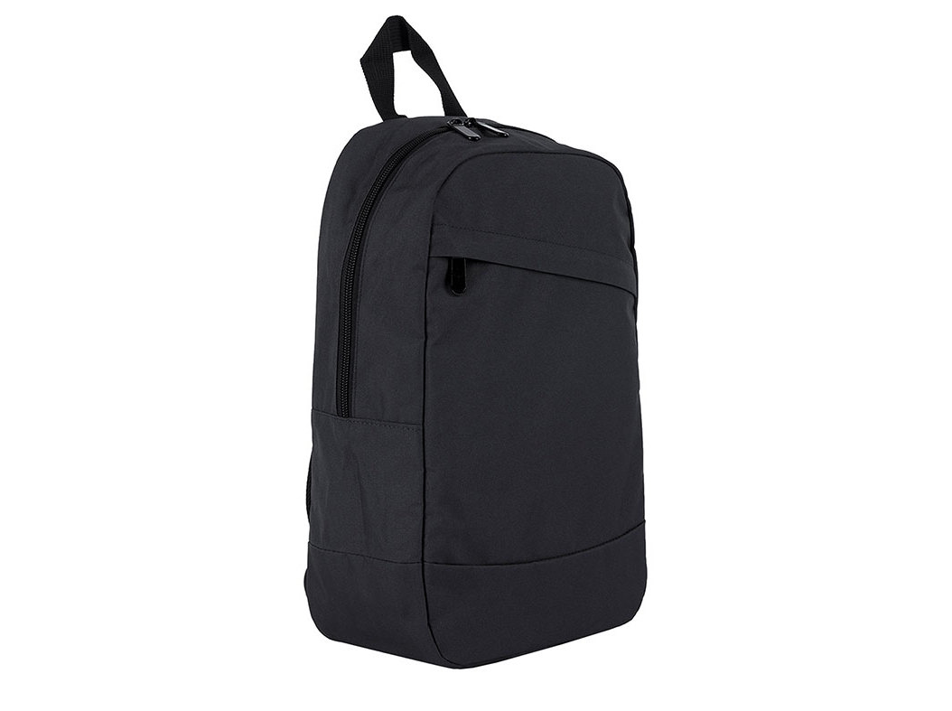 MOCHILA AUCHAN ESSENCIAL PRETA 35X22X12CM