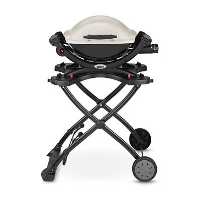 Chariot pliable pour barbecue gaz Weber Q1000 et Q2000