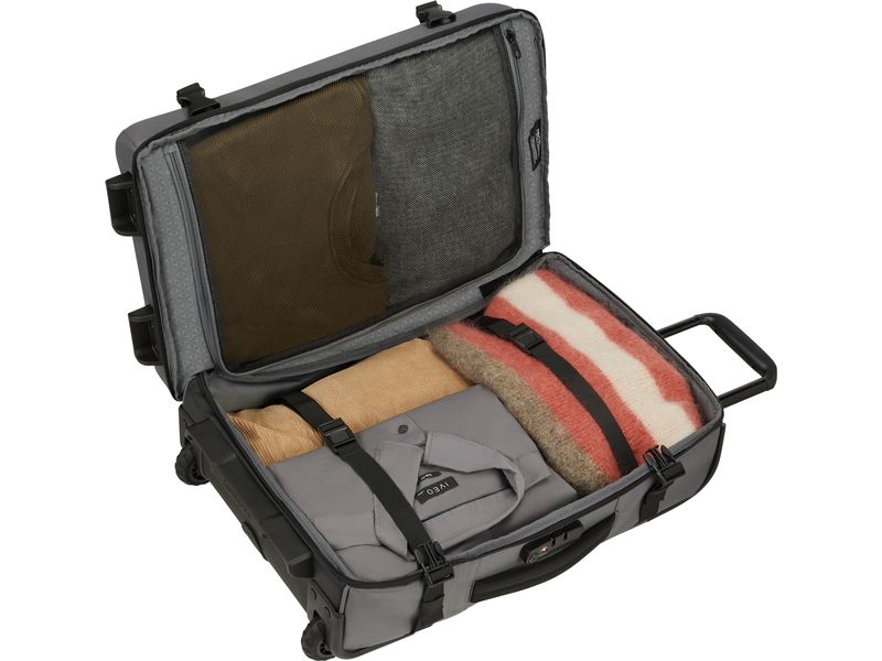Samsonite Koffer Roader Dufffle wheeled 55 Grau Reisetasche mit Rollen