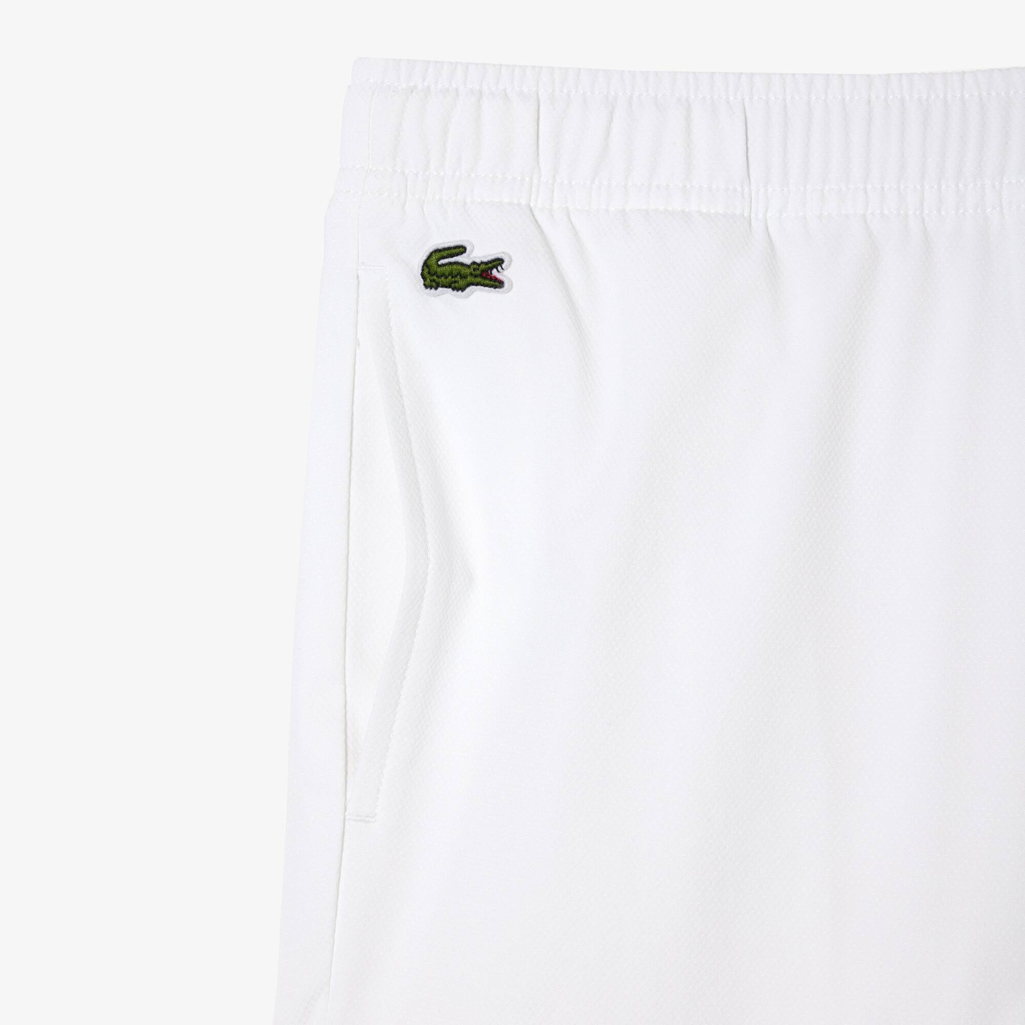 Sport Trainingshose aus recycelten Fasern Hosen - Weiss - Lacoste - Jungen