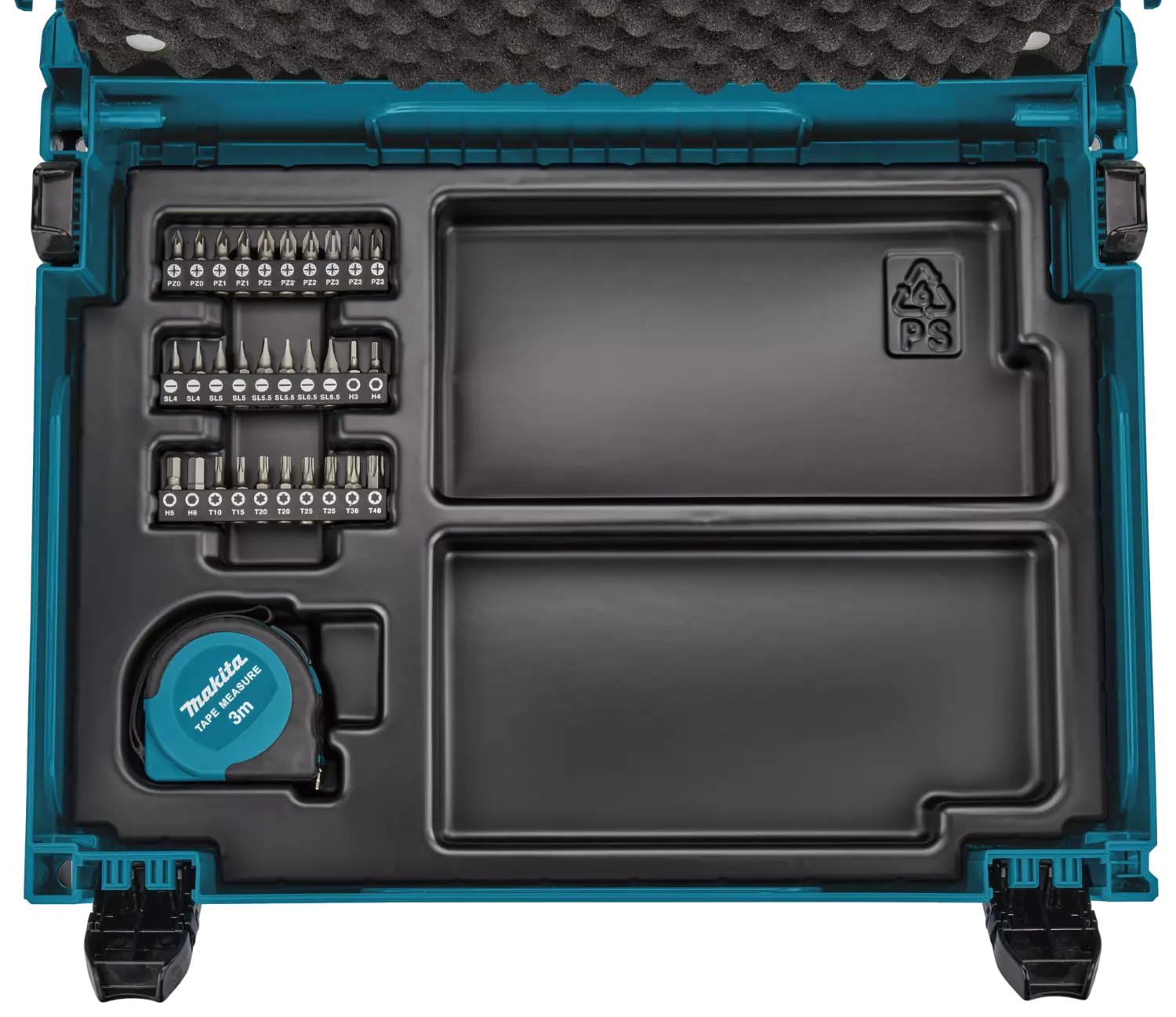Makita B-69478 65-delige boor-/schroefbitset in Mbox - SDS-Plus