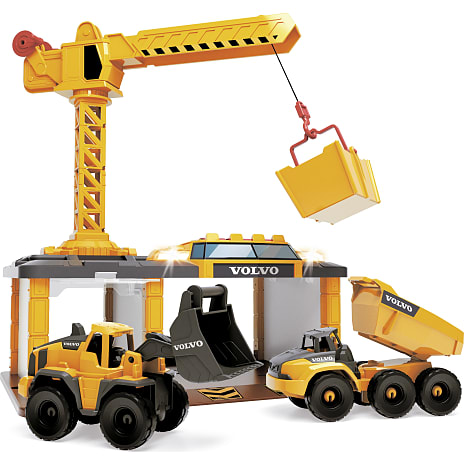 Dickie Toys Volvo byggestation