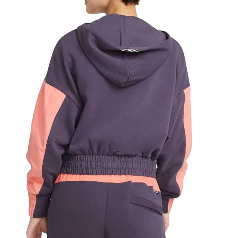 Nike Sweat à capuche Violet/Corail Femme Nike Clash Over
