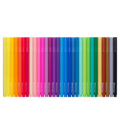 Faber-Castell Tuschen - Grip - 30 st. - Bunt