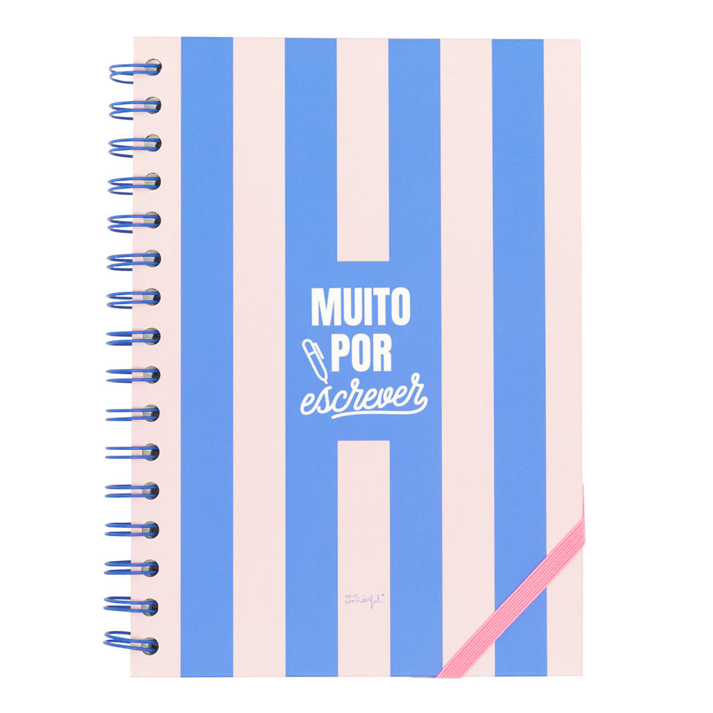 Caderno A5 Rosa - Muito Por Escrever