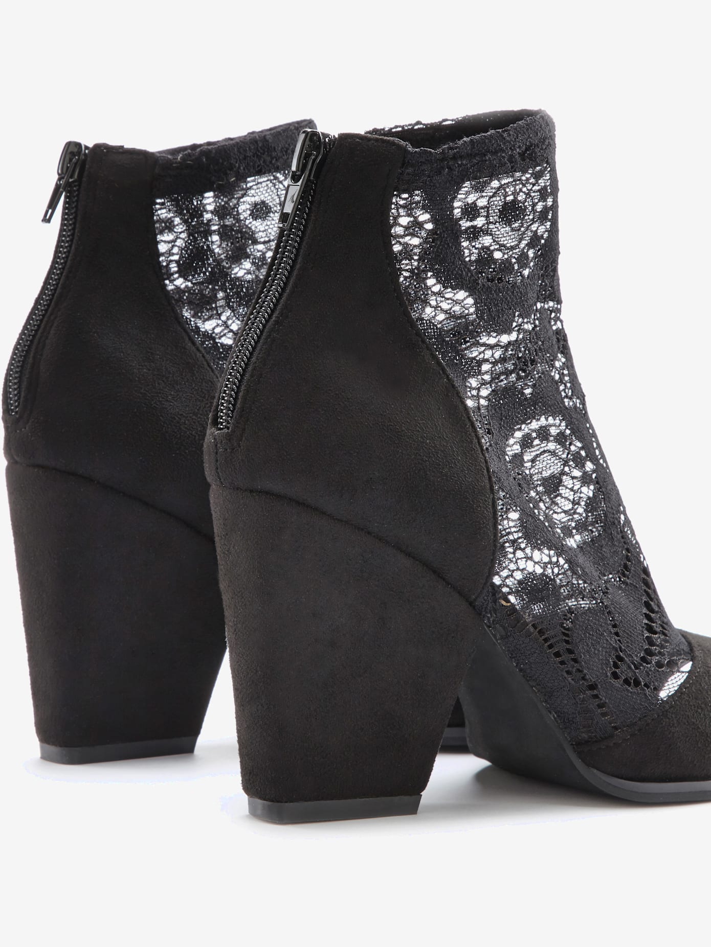 Bottines dentelle raffinée